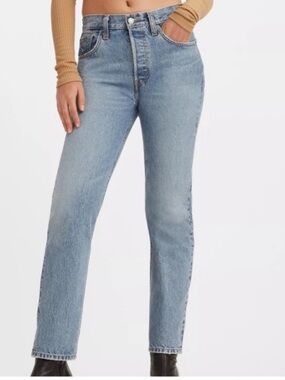 Levi’s 25 x 32 Jeans Premium Circular 501 Original Fit button fly med. wash NWT